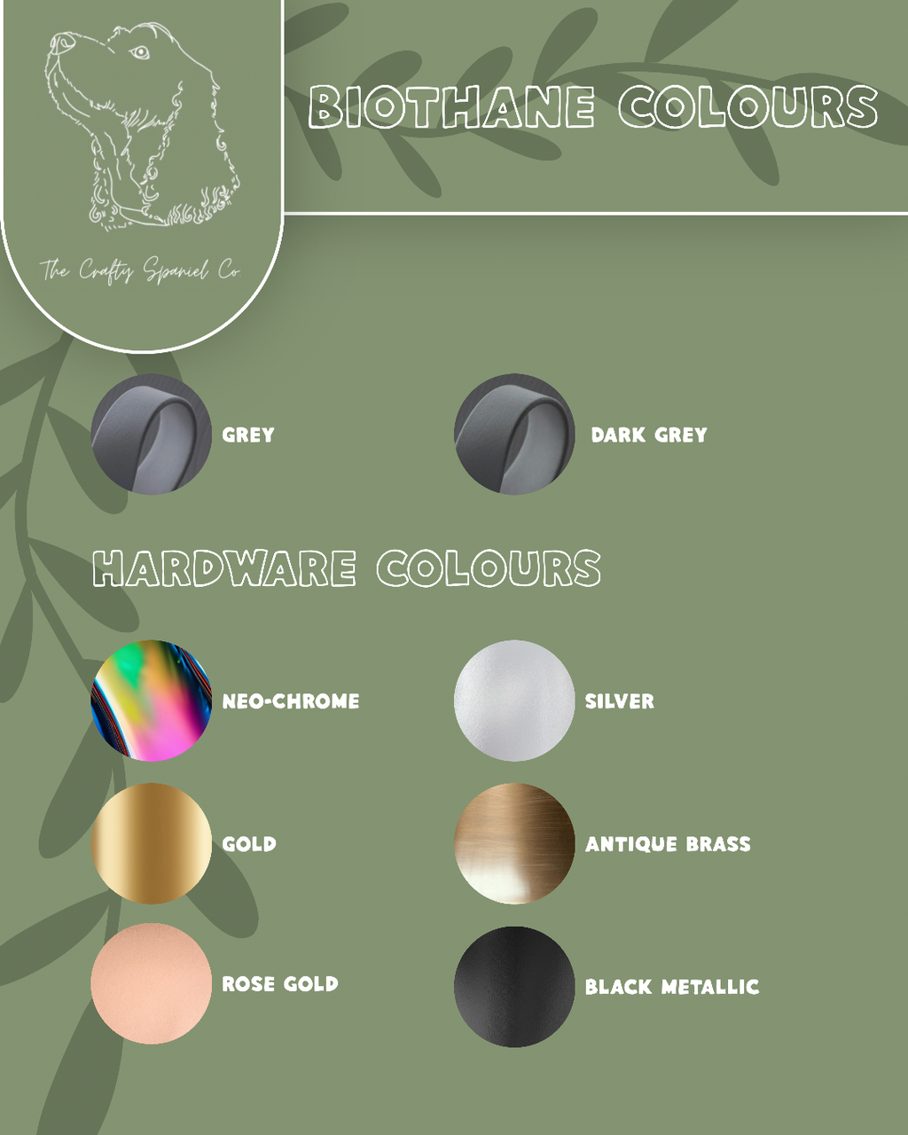Biothane Collars