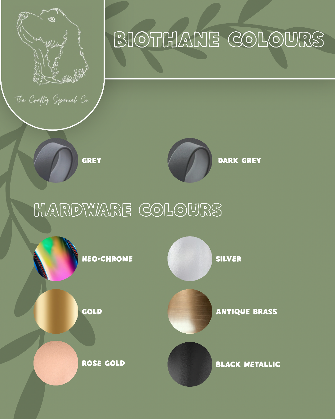 Biothane Collars